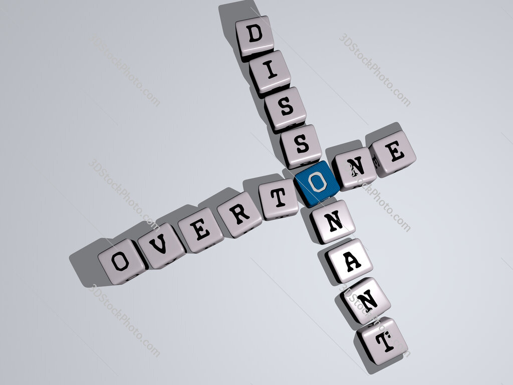overtone dissonant crossword by cubic dice letters