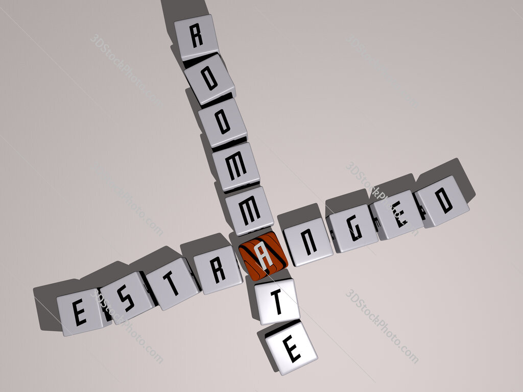 estranged roommate crossword by cubic dice letters