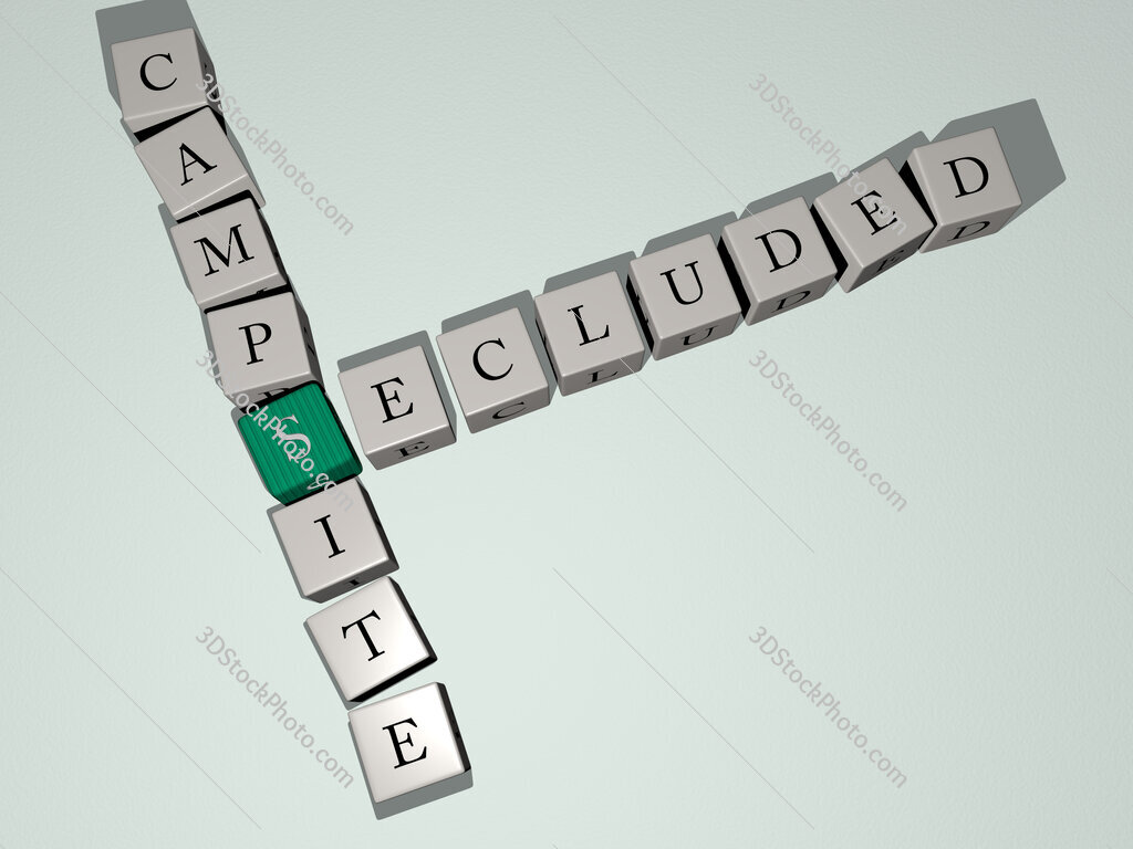 secluded campsite crossword by cubic dice letters