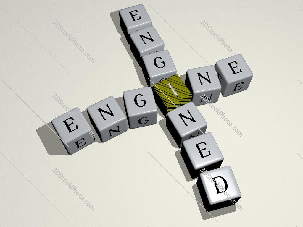 engine engined crossword by cubic dice letters