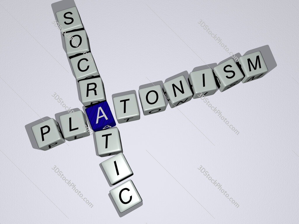 platonism socratic crossword by cubic dice letters