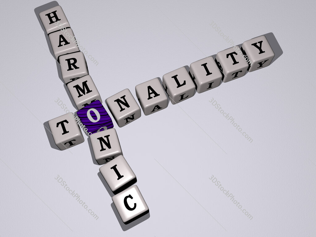 tonality harmonic crossword by cubic dice letters