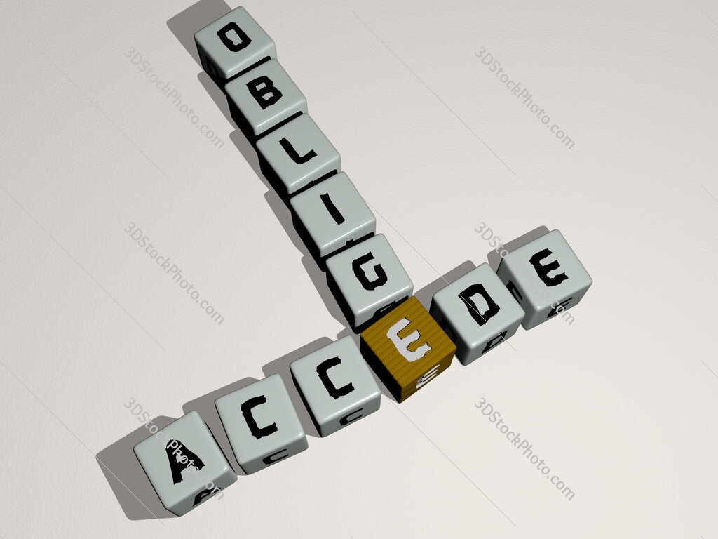 accede oblige crossword by cubic dice letters