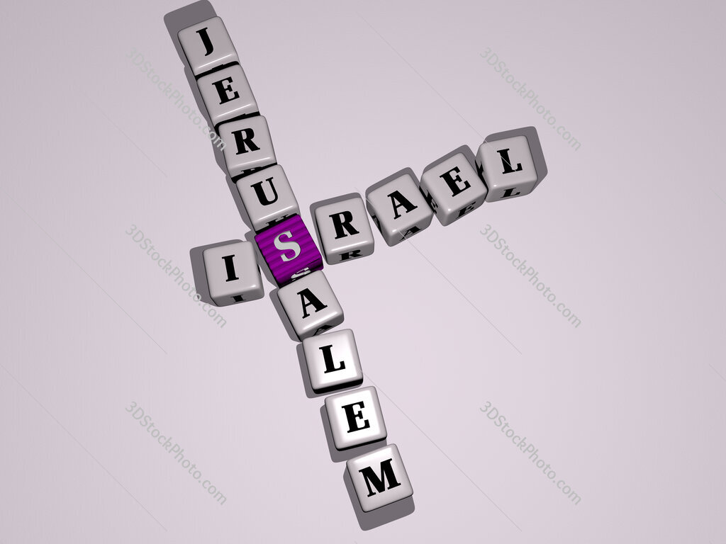 israel jerusalem crossword by cubic dice letters