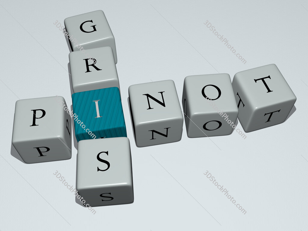 pinot gris crossword by cubic dice letters