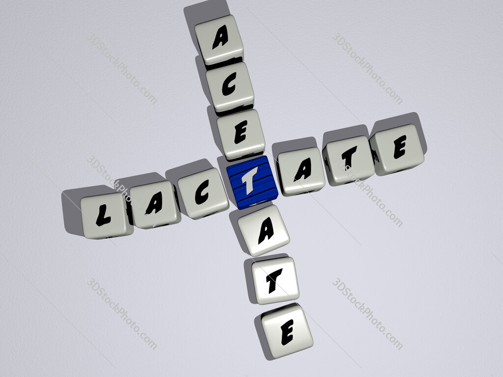 lactate acetate crossword by cubic dice letters