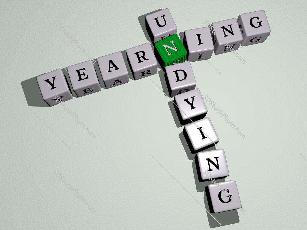 yearning undying crossword by cubic dice letters