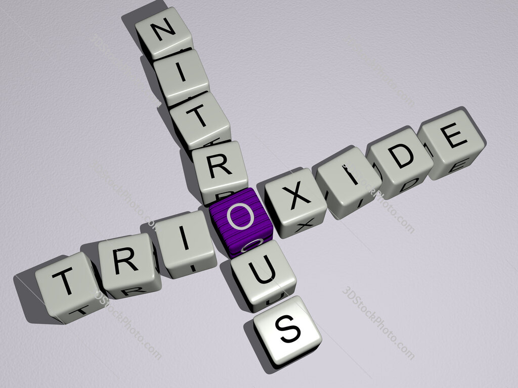 trioxide nitrous crossword by cubic dice letters