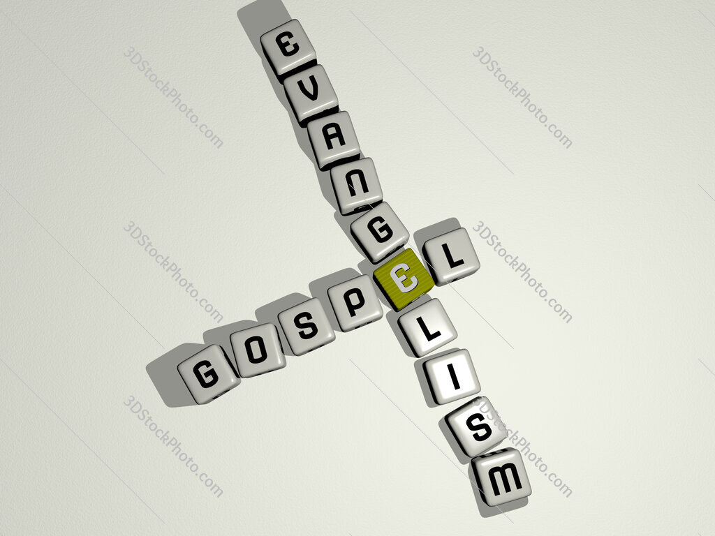 gospel evangelism crossword by cubic dice letters