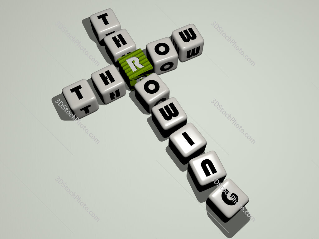 throw throwing crossword by cubic dice letters