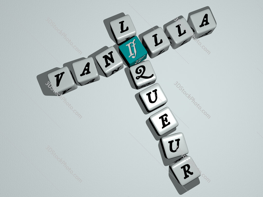 vanilla liqueur crossword by cubic dice letters