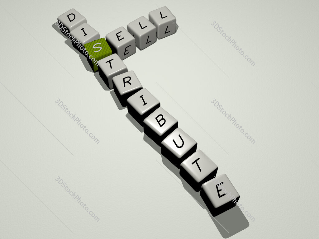 sell distribute crossword by cubic dice letters