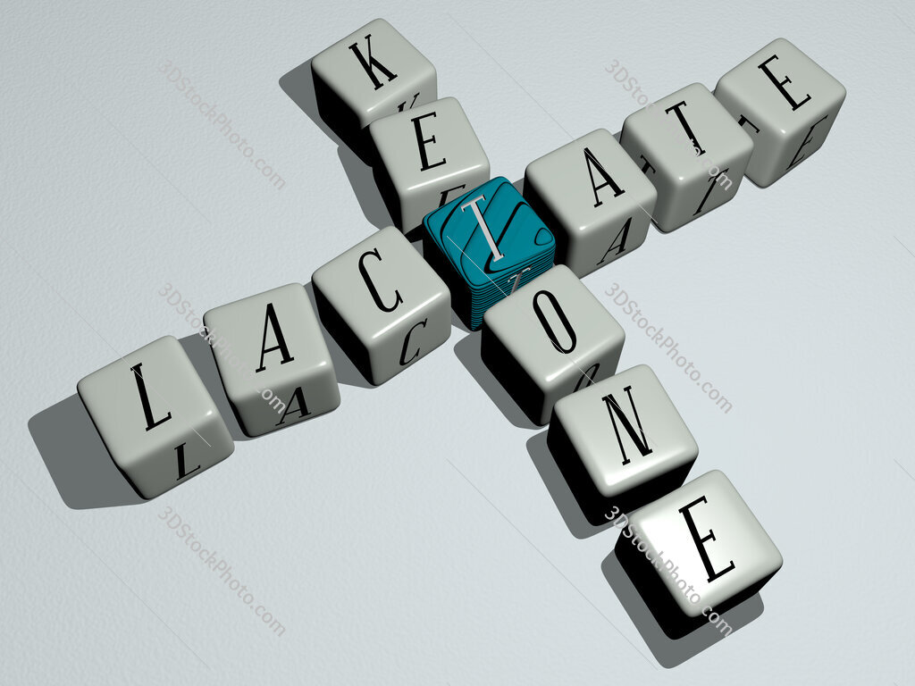 lactate ketone crossword by cubic dice letters