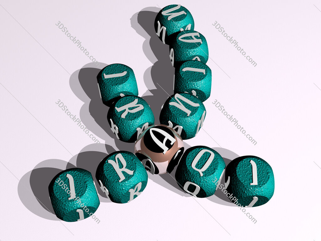 iranian iraqi curved crossword of cubic dice letters