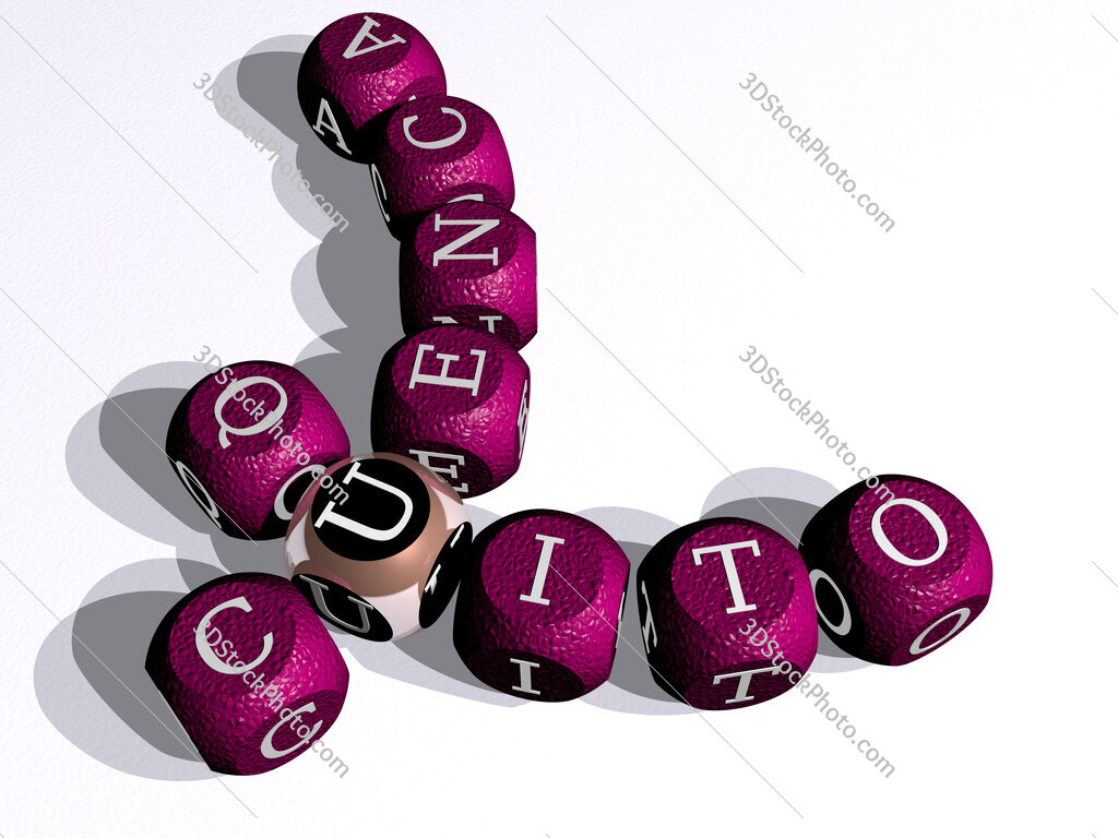 cuenca quito curved crossword of cubic dice letters