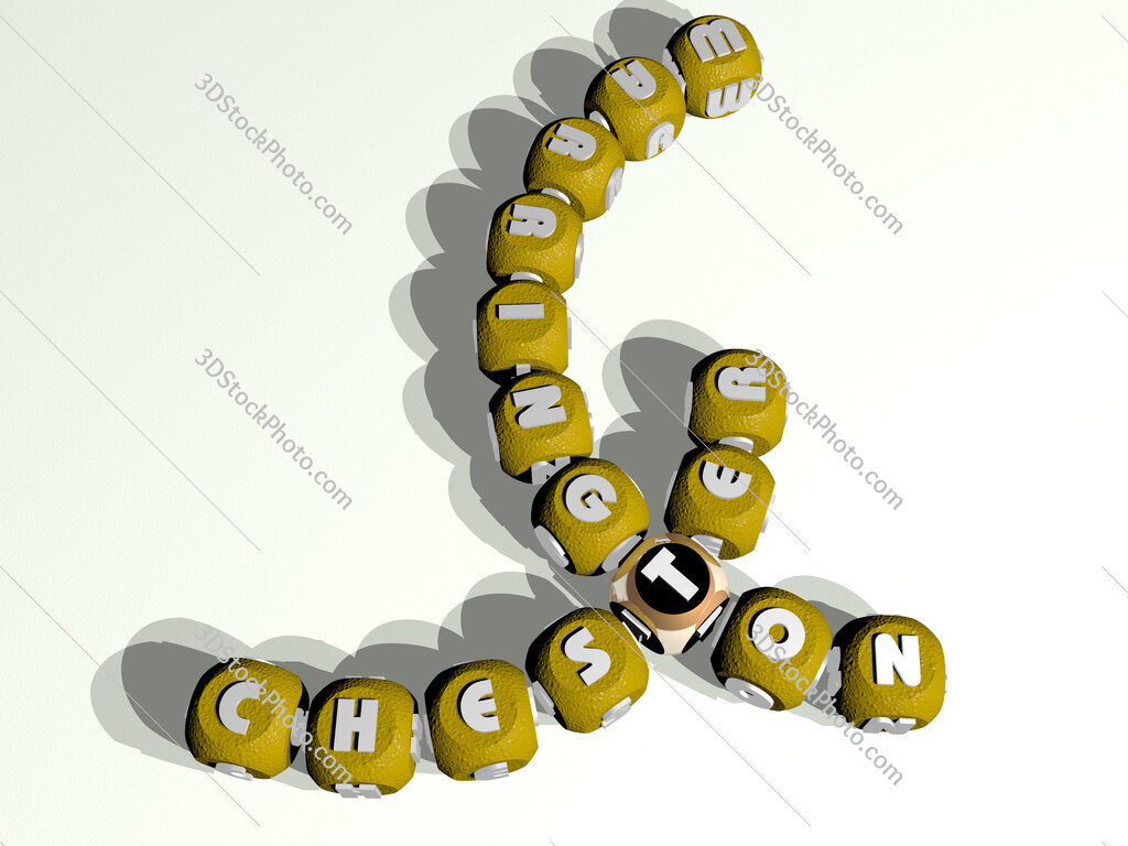 chester warrington curved crossword of cubic dice letters