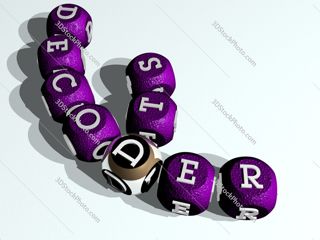 dts decoder curved crossword of cubic dice letters