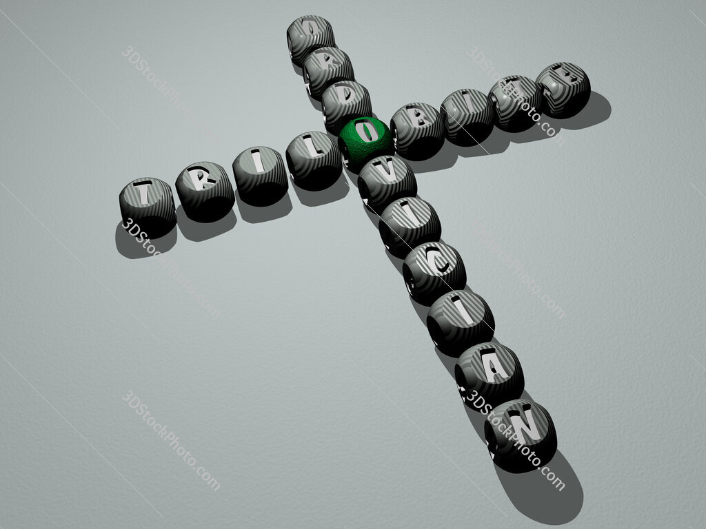 trilobite ordovician crossword of dice letters in color