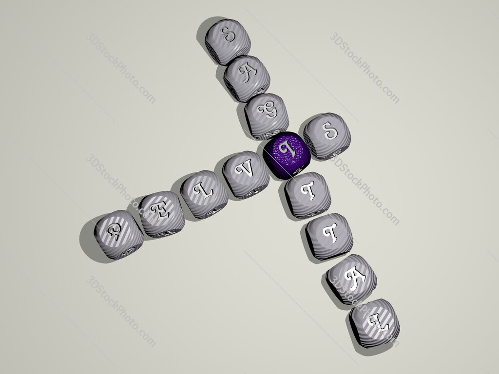 pelvis sagittal crossword of dice letters in color