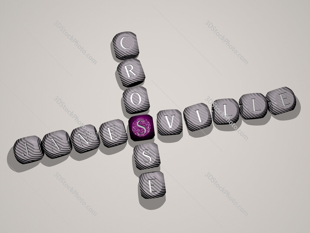janesville crosse crossword of dice letters in color