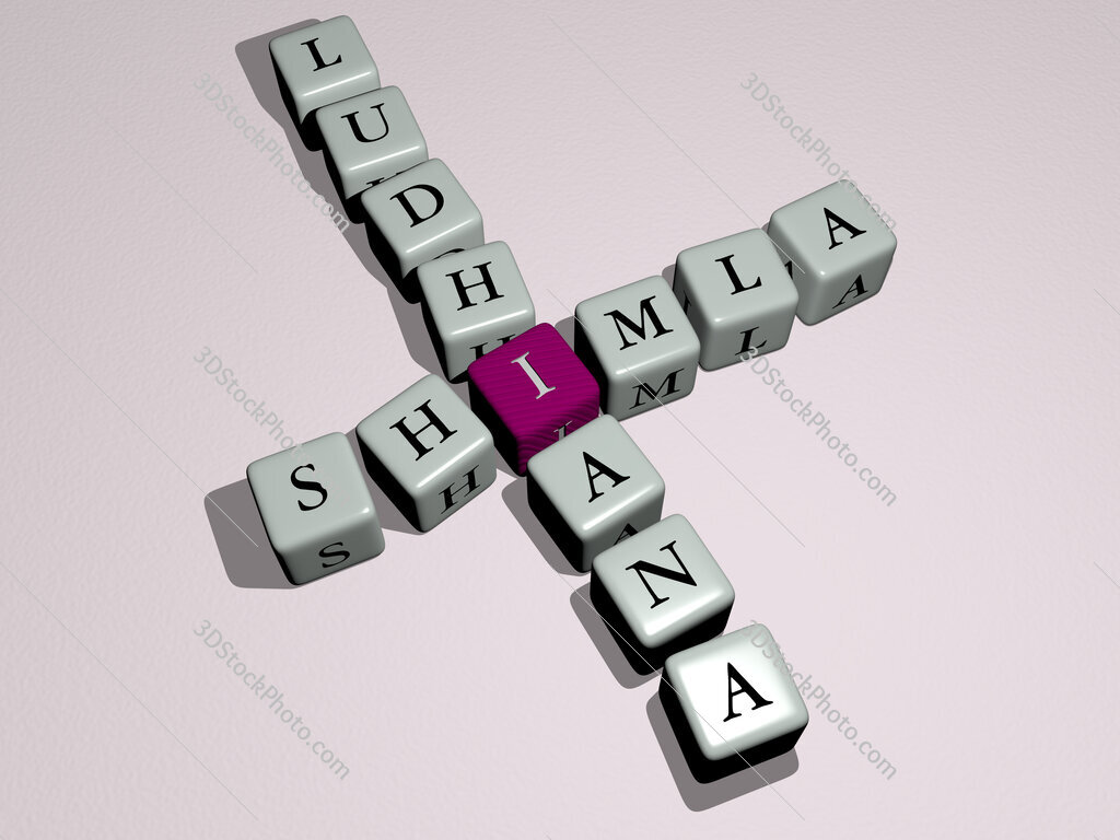shimla ludhiana crossword by cubic dice letters