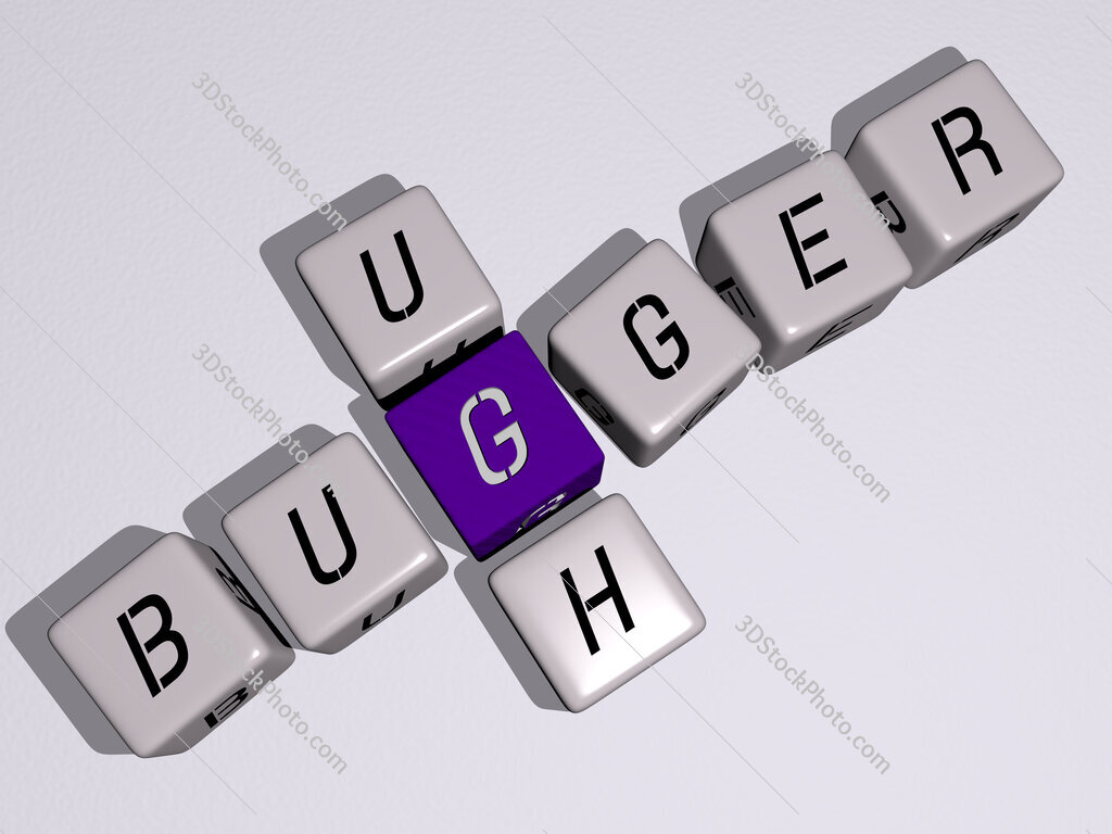 bugger ugh crossword by cubic dice letters