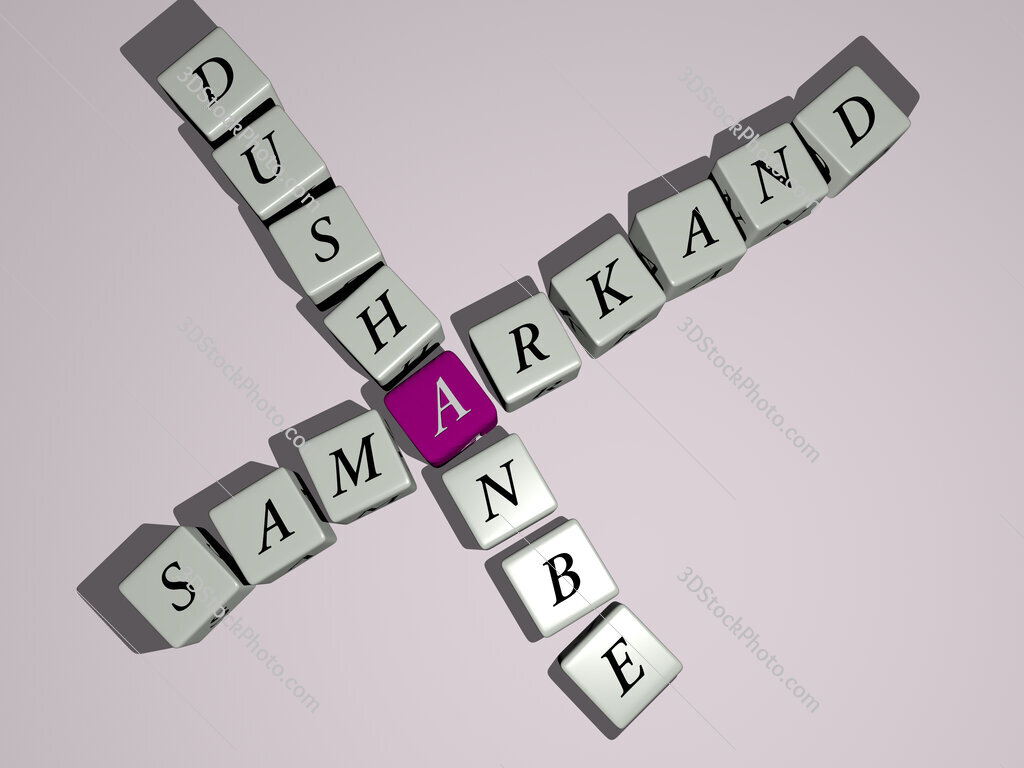 samarkand dushanbe crossword by cubic dice letters