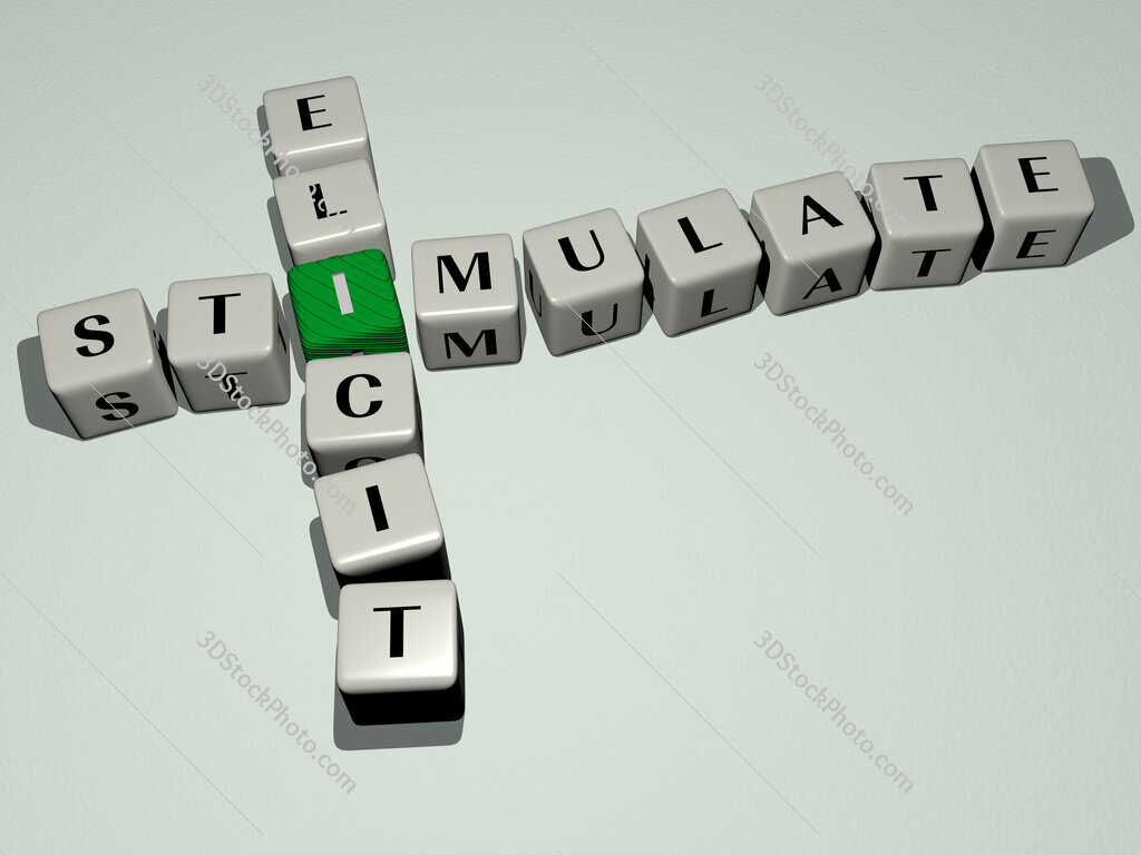 stimulate elicit crossword by cubic dice letters