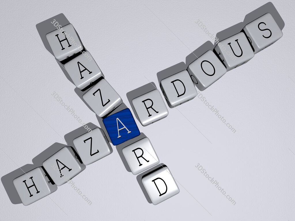 hazardous hazard crossword by cubic dice letters