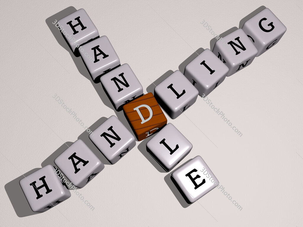 handling handle crossword by cubic dice letters