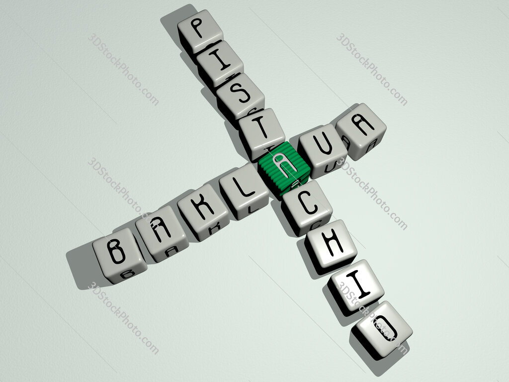 baklava pistachio crossword by cubic dice letters