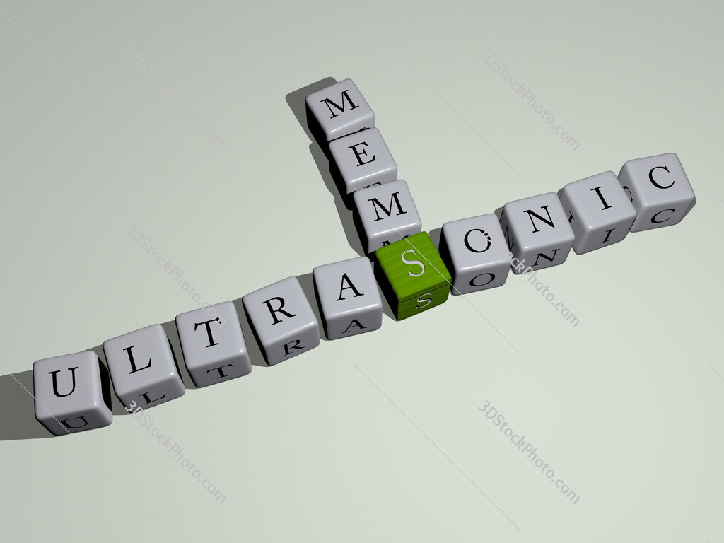ultrasonic mems crossword by cubic dice letters