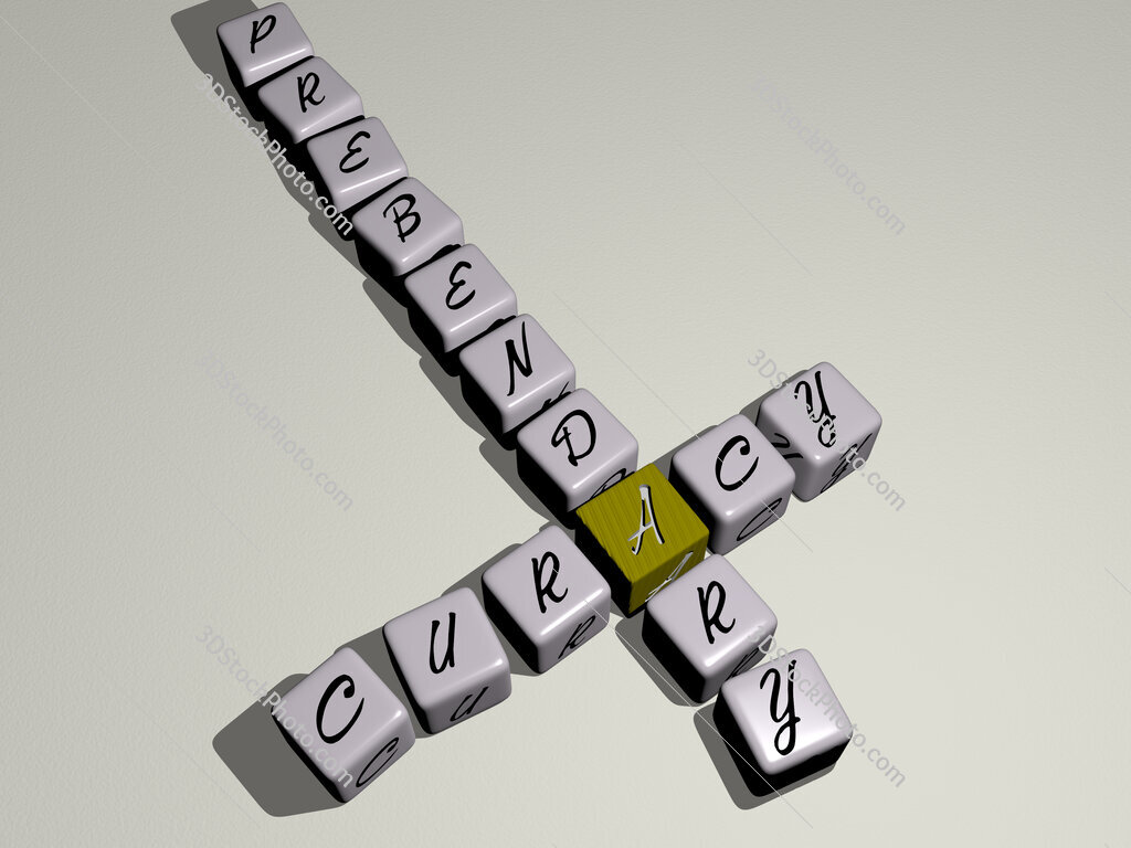curacy prebendary crossword by cubic dice letters