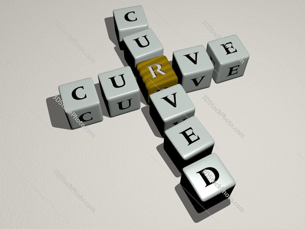 curve curved crossword by cubic dice letters