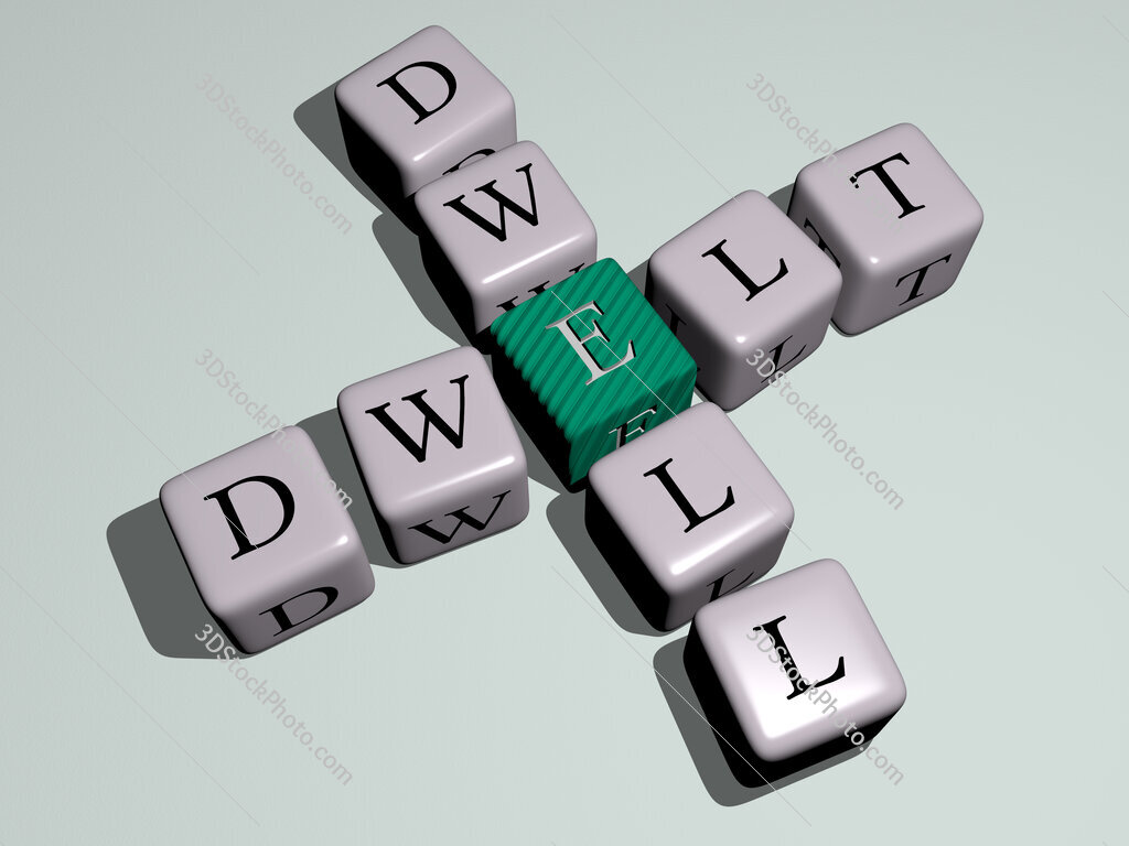 dwelt dwell crossword by cubic dice letters
