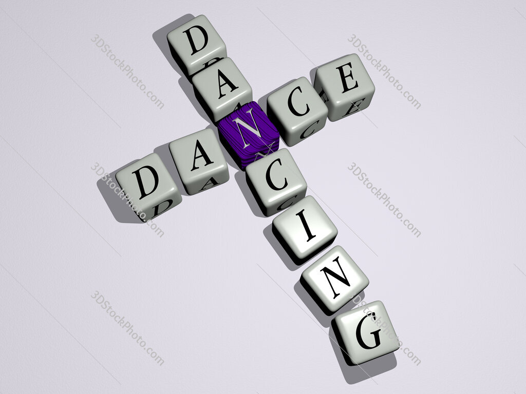 dance dancing crossword by cubic dice letters