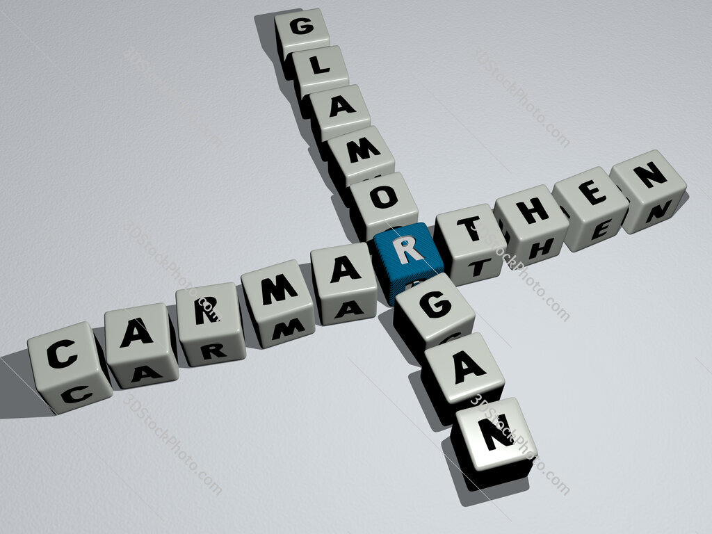 carmarthen glamorgan crossword by cubic dice letters