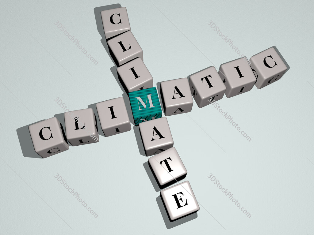 climatic climate crossword by cubic dice letters