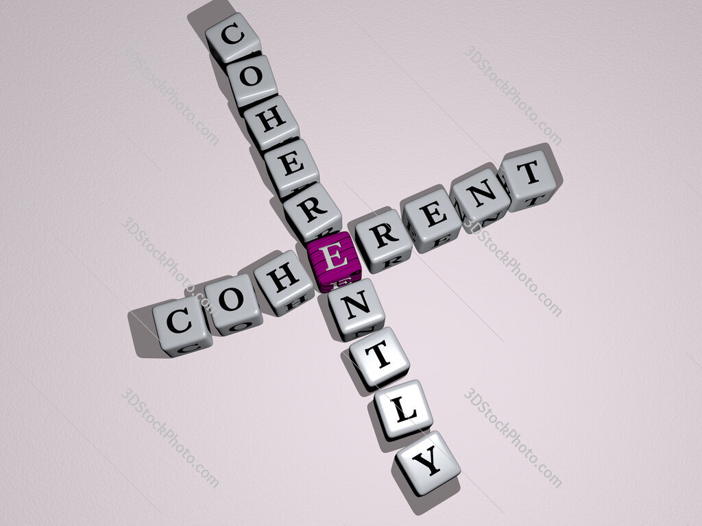 coherent coherently crossword by cubic dice letters