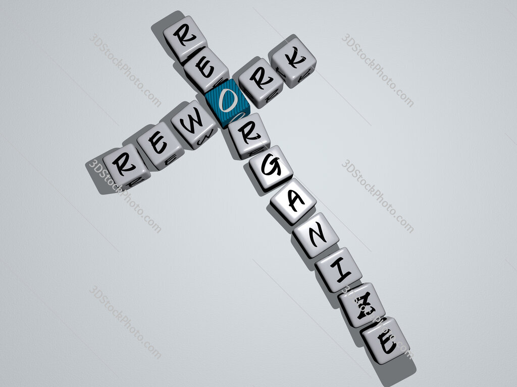 rework reorganize crossword by cubic dice letters
