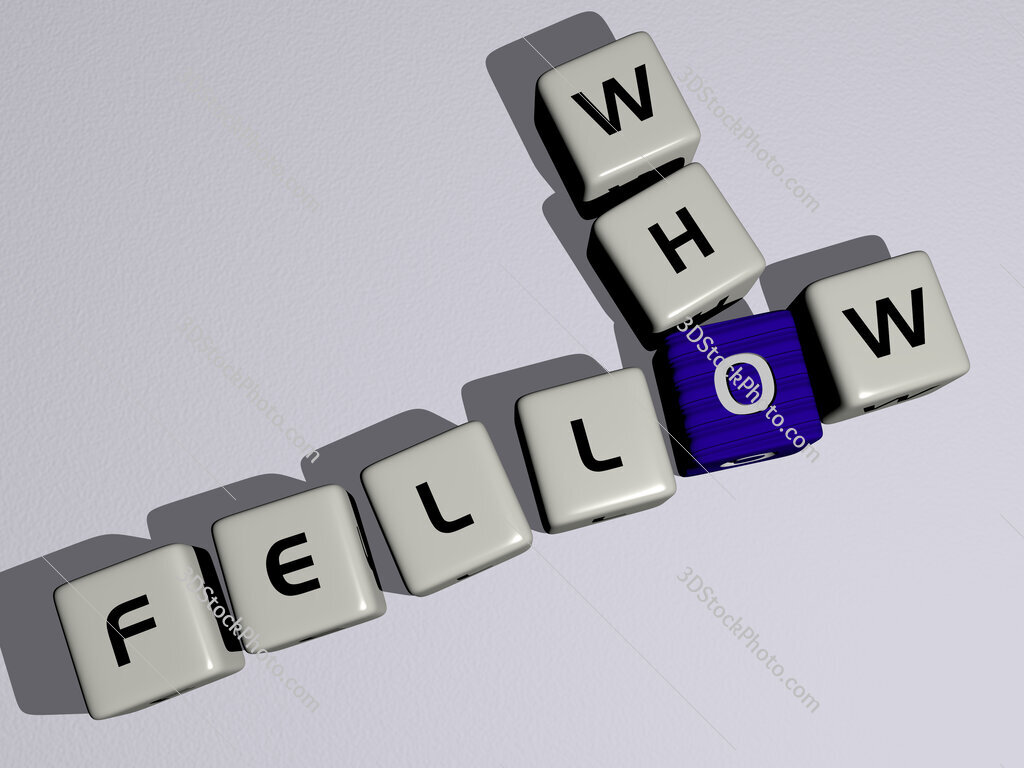 fellow who crossword by cubic dice letters