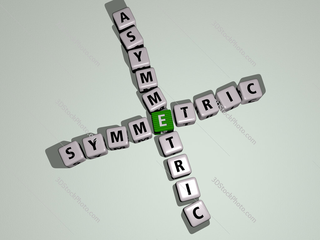 symmetric asymmetric crossword by cubic dice letters