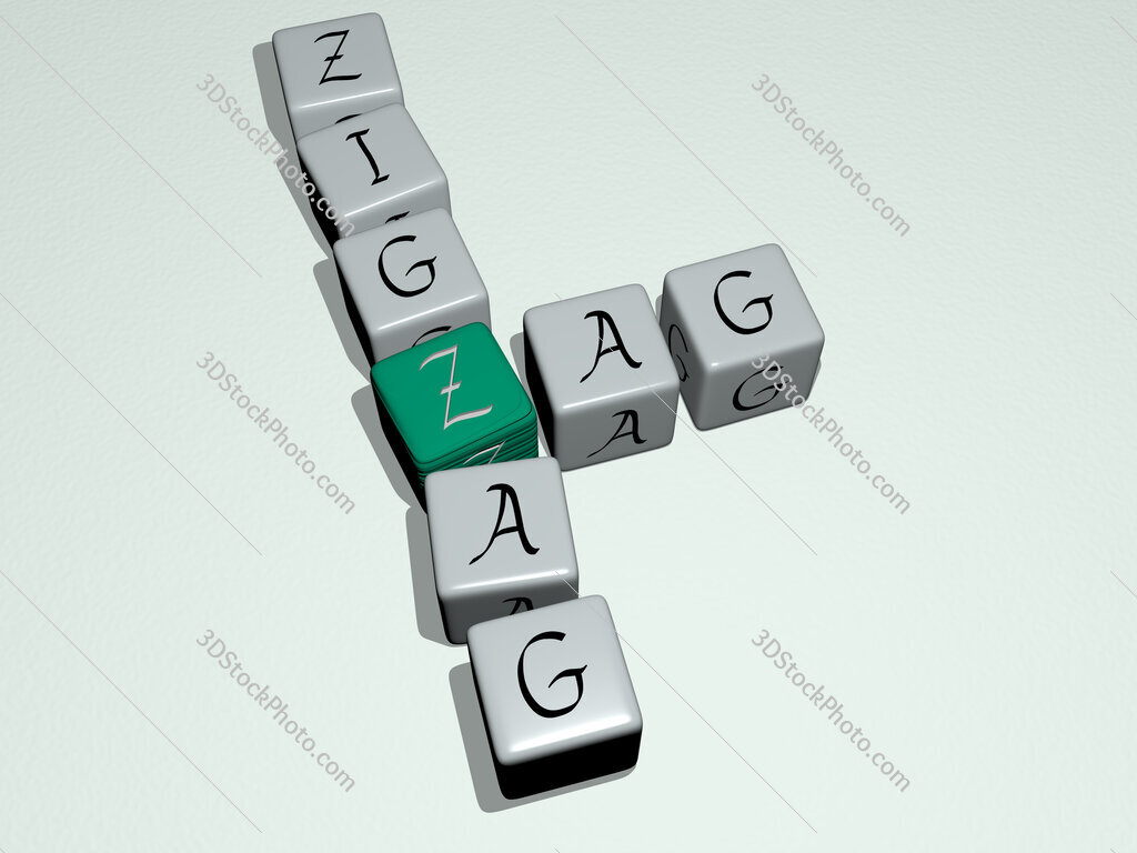 zag zigzag crossword by cubic dice letters