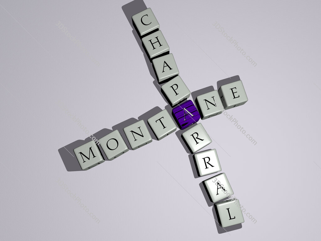 montane chaparral crossword by cubic dice letters