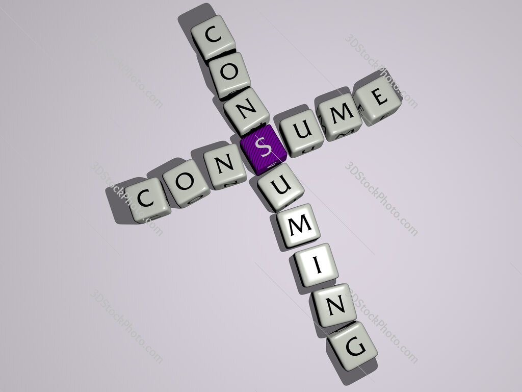 consume consuming crossword by cubic dice letters