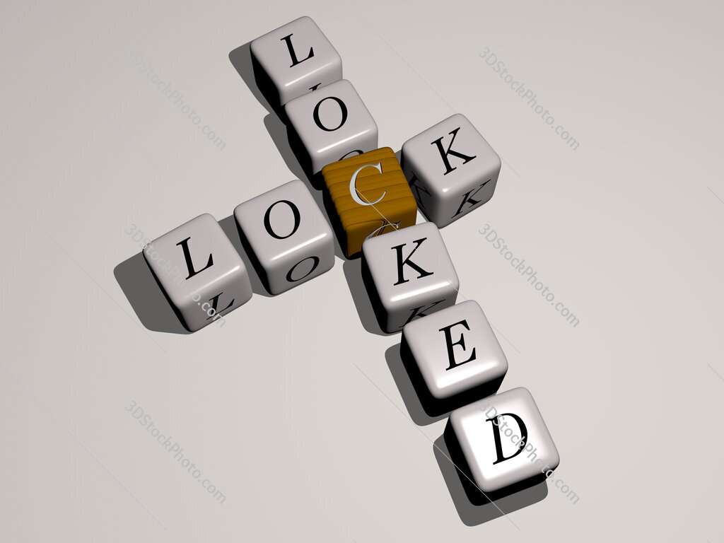 lock locked crossword by cubic dice letters