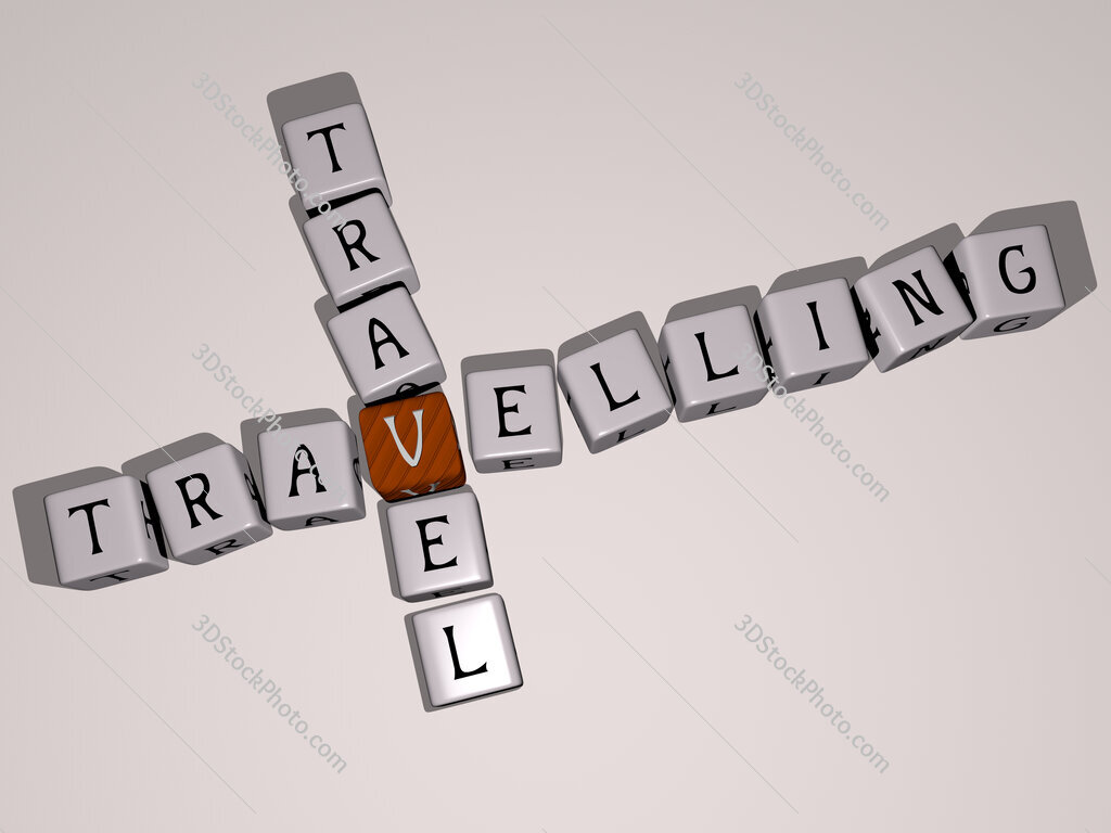 travelling travel crossword by cubic dice letters