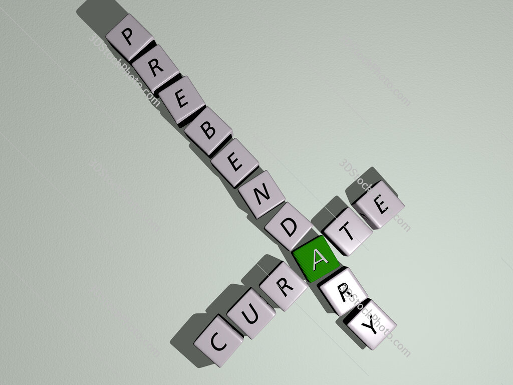 curate prebendary crossword by cubic dice letters