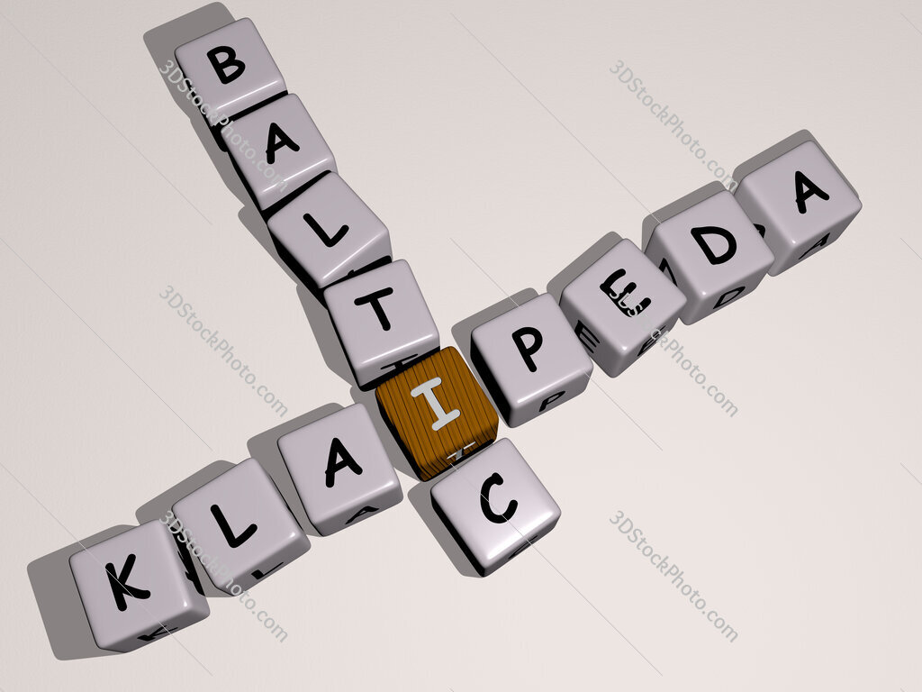 klaipeda baltic crossword by cubic dice letters