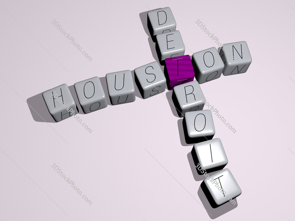 houston detroit crossword by cubic dice letters